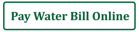 pay water bill online.